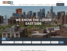 Tablet Screenshot of lohorealty.com